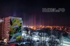 выкса.рф, Световые столбы